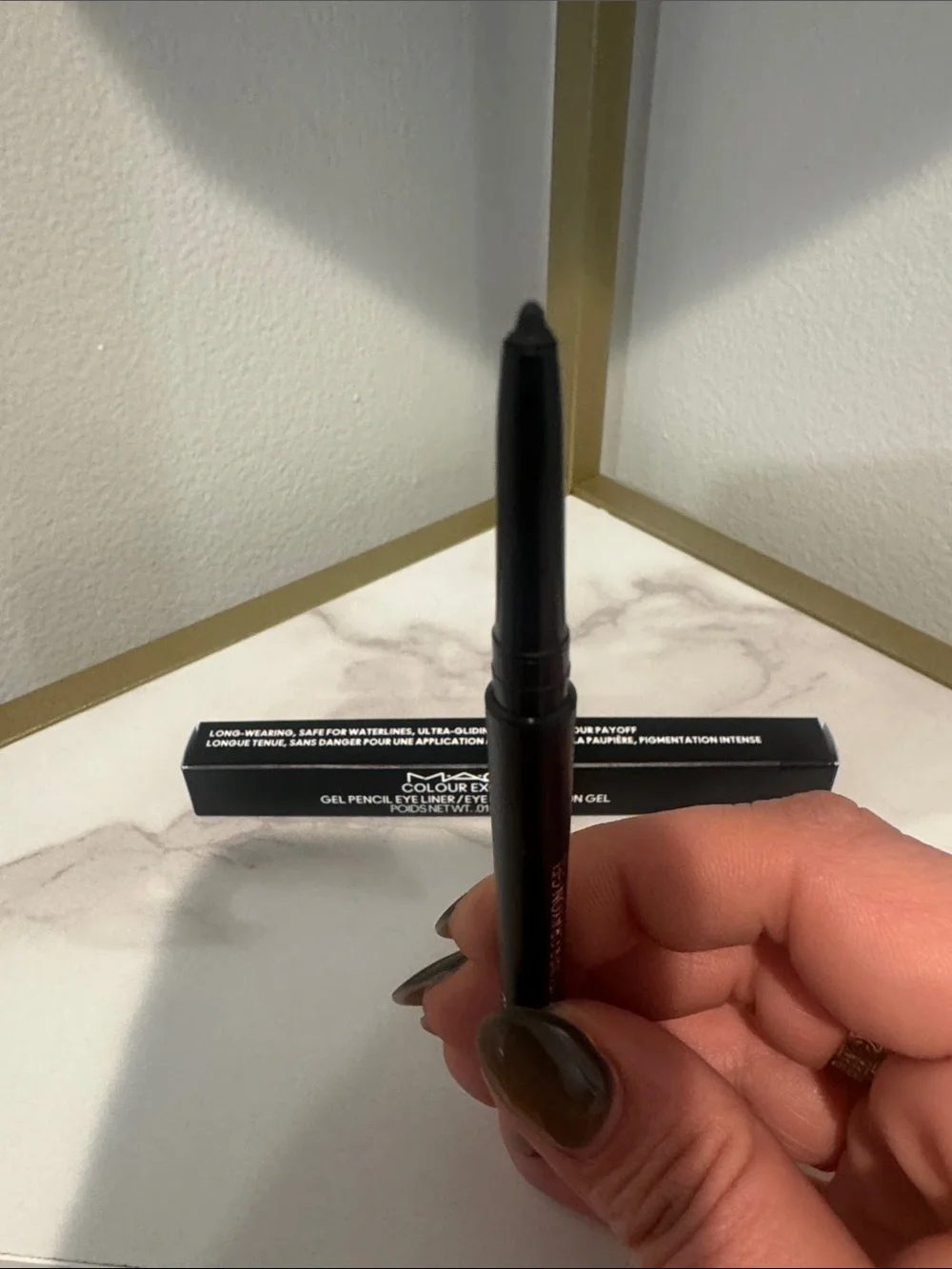MAC gel pencil eyeliner- waterproof